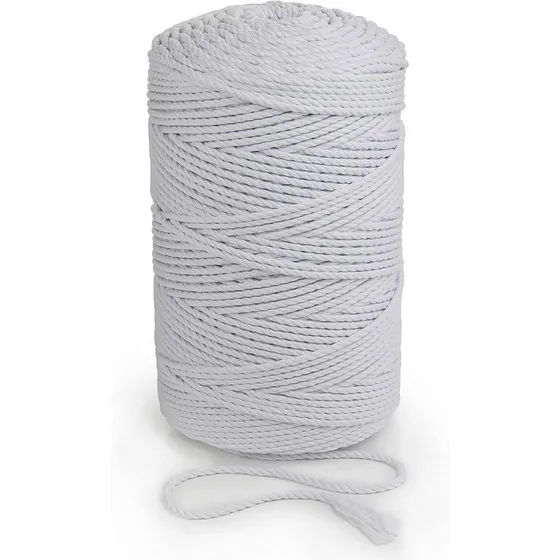 Hilo De Algodón Para Tejer Macramé 6mm