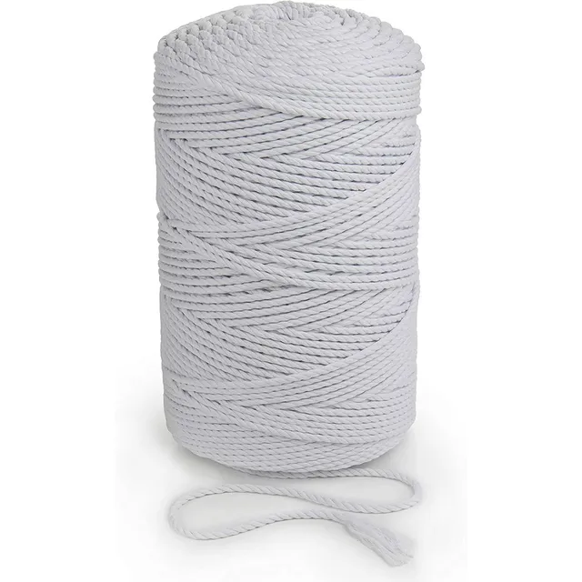 Hilo De Algodón Para Tejer Macramé 6mm