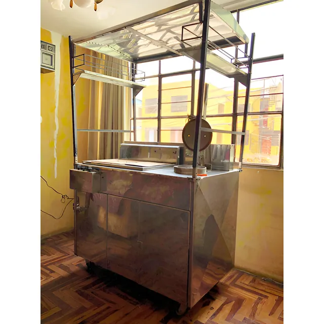 Carro Sanguchero Múltiple De Acero Inoxidable - [ Remate ]