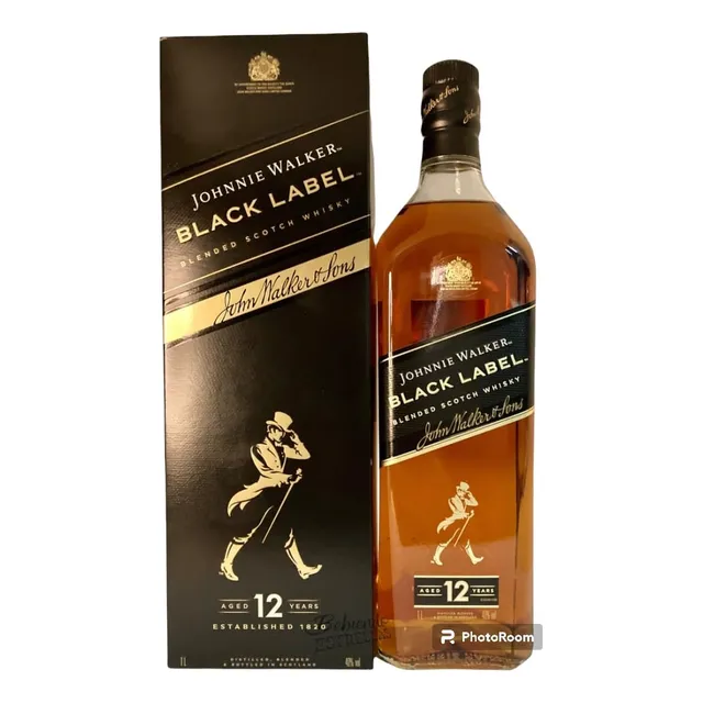 Whisky Johnnie Walker Black Label/johnnie Negro