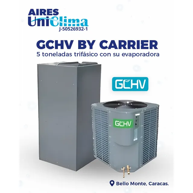 Aire Acondicionado 5 Toneladas Split Gabinete Gchv 220v 3ph