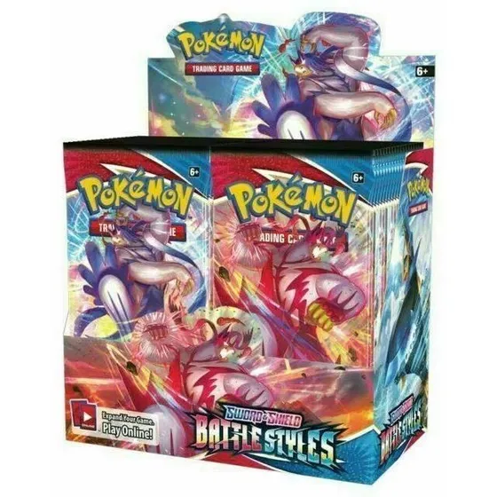 Pokémon Tcg Battle Style Booster Pack X36 Sobres Originales 
