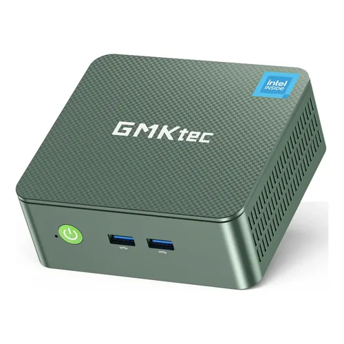 Mini PC GMKtec NucBox M5 plus 16GB RAM 512GB SSD Gamer Preto