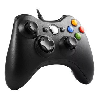 Controle Com Fio Para Xbox 360 Slim / Fat E Pc Joystick Controle Com Fio Para Xbox 360 Slim / Fat E Pc Joystick