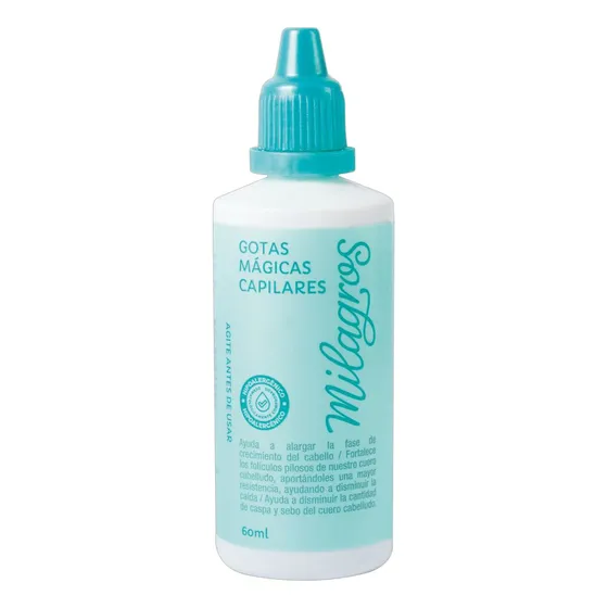 Gotas Mágicas Capilares Anticaida Milagros 60 Ml