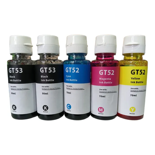 5 Tintas Compatible Para Gt53 Gt52 Tank 315 415 515 615