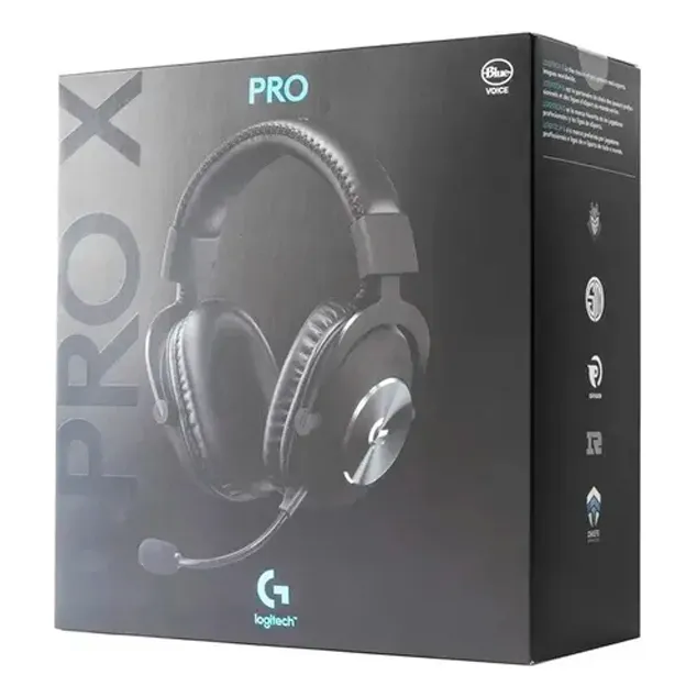 Logitech G Pro X C/microf. Audifono Gaming Color Negro