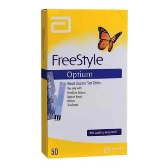 Tiras Cintas Freestyle Optium Glucometro