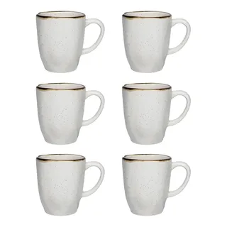 Conjunto De 6 Canecas 380ml Ryo Maresia Multicor