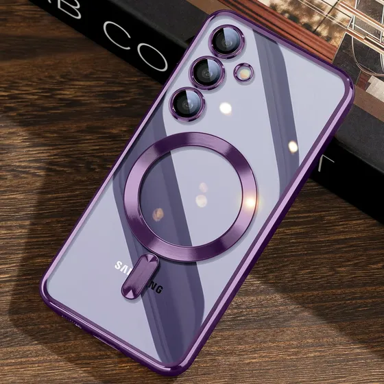 Protector De Lente Crystal Magnética Case Funda Para Samsung