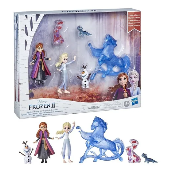 Set De 6 Figuras Frozen 2 - Espíritus De La Naturaleza