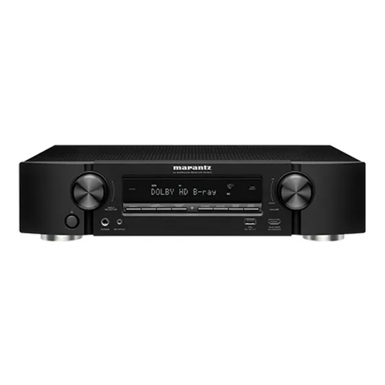 Receiver Marantz Slim Nr-1510 5.2 Canais 4k Bluetooth Heos