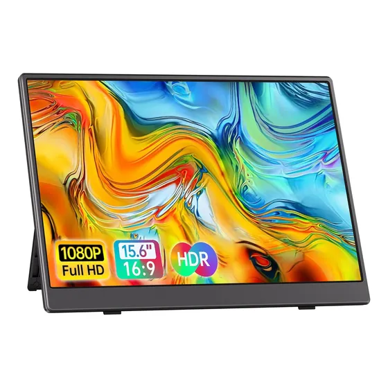 Monitor Portátil 15.6'' Tela Externa Hdr Ips 1080p Ultrafino