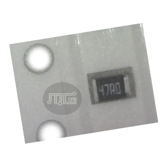 47r0  47 Ohm Resistencia Smd 0805 1/10w 1%