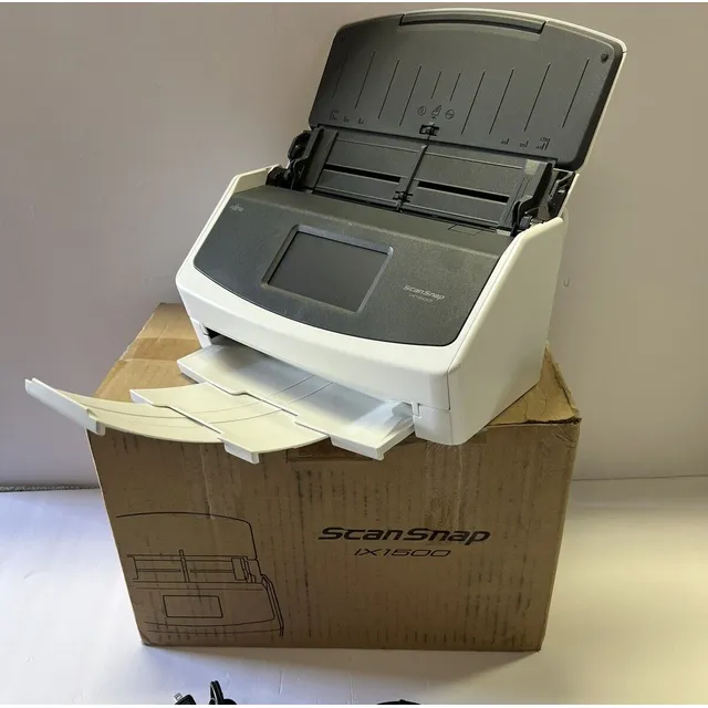 Fujitsu Scansnap Ix1500 Color Duplex Document Scanner Touch