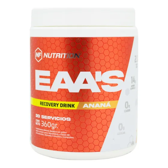 Nf Nutrition Eaa's Recovery Drink Ananá Aminoácidos 360gr 6c