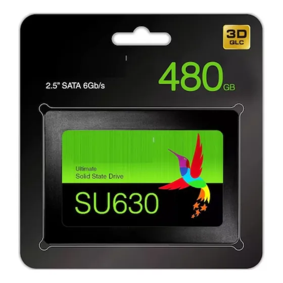 Disco Duro Solido Adata Su630  480gb Ssd 2.5  Sata 6gb/s Negro
