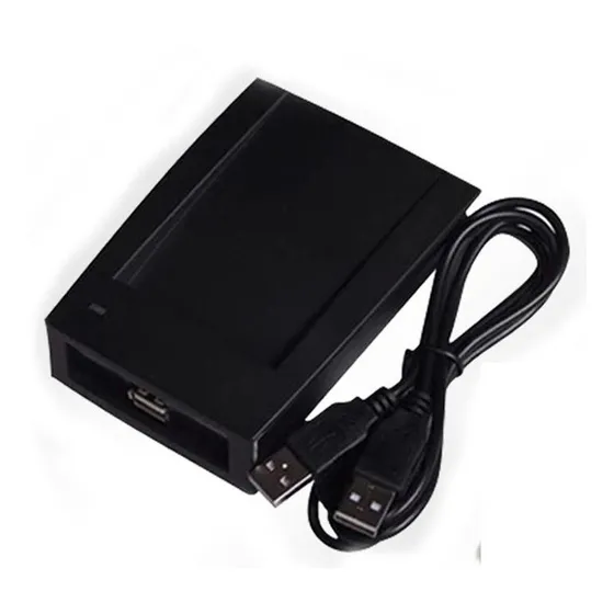 Lector De Tarjetas Usb Rfid 125khz Asistencia Em4100 Win And