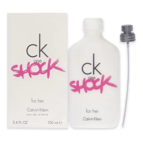 Ck One Shock For Her De Calvin Klein Para Mujer, Aerosol Edt