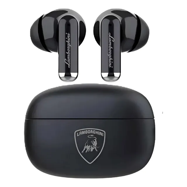 Audifonos Lamborghini Bud Mini Tws Bluetooth Negro