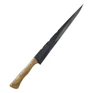 Faca Javalizeira 12pol Aço Carbono 1070 Cabo Madeira Nobre Faca Javalizeira 12pol Aço Carbono 1070 Cabo Madeira Nobre