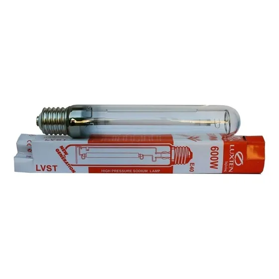 Lampara Sodio E40 600w Tubular Luxten ( Europea) Long Life 1