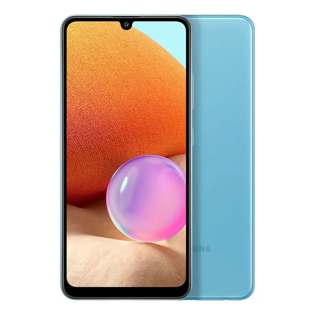 Smartphone Galaxy A32 Tela 6.4'' 128gb 4gb Ram Azul Samsung - Excelente (Recondicionado)