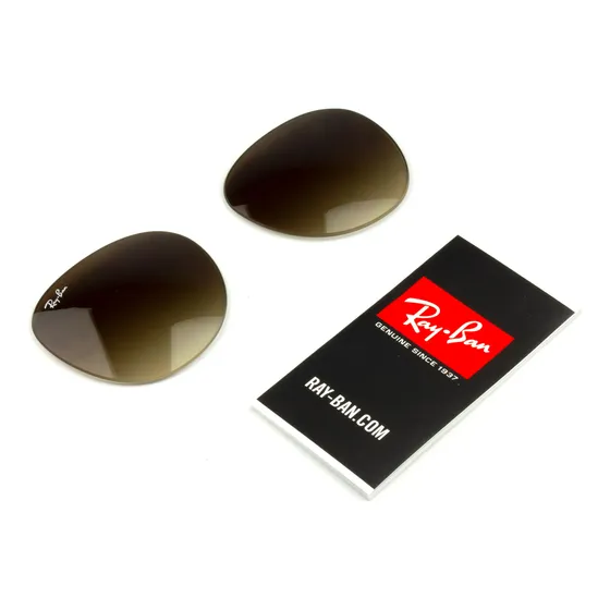 Lentes Ray Ban Erika Rb4171 865/13 Marrom Degradê Tam 54