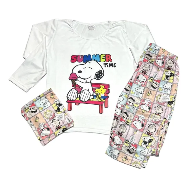Pijamas Personajes Mujer Varios Diseños