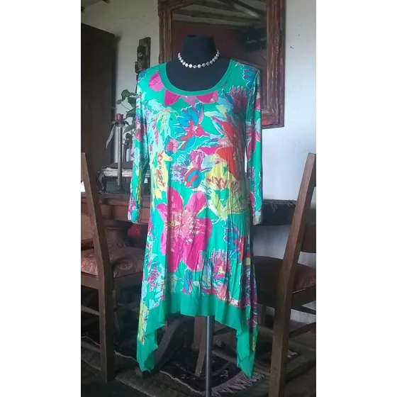 Vestido Estampado Para Dama. Fresco Y Bonito