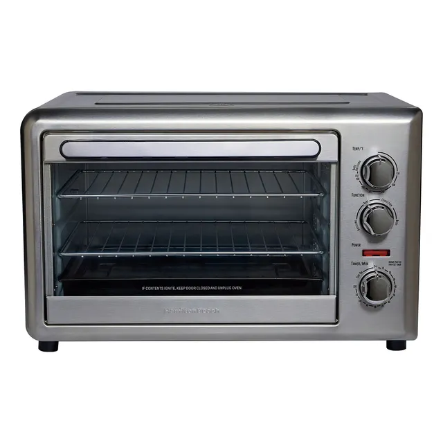 Horno de mesa eléctrico Hamilton Beach 31106 stainless steel 127V