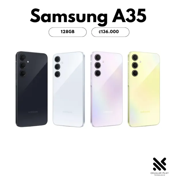 Samsung Galaxy A35 5g 256gb 8gb Celulares Play Tienda Ficica