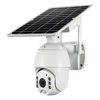 Câmera De Vigilância Solar Externa Sem Fio Wifi, 360° Câmera De Vigilância Solar Externa Sem Fio Wifi, 360°