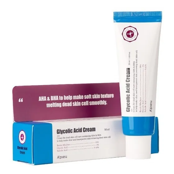 Creme Peeling De Ácido Glicólico 50ml Korea Original A'pieu
