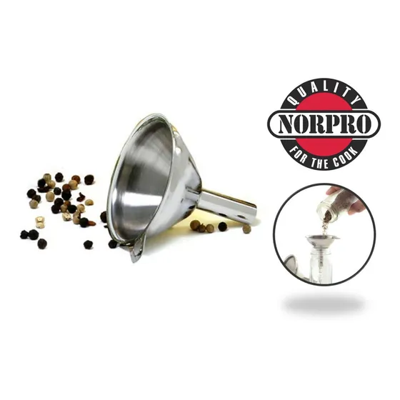 Mini Embudo De Acero Inoxidable Norpro 
