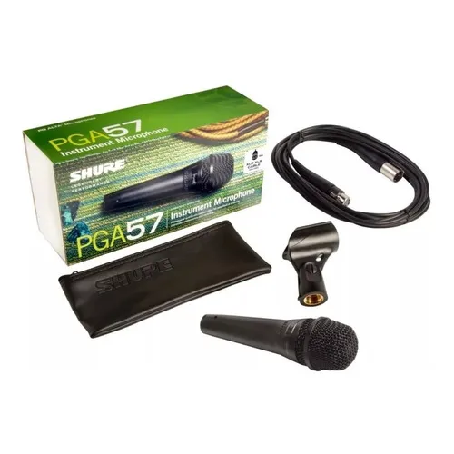 Shure Microfono Dinamico Pga57 Xlr Y Meses