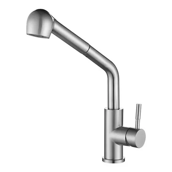 Grifo Llave Grifería Lavaplatos Acero Monomando Extensible
