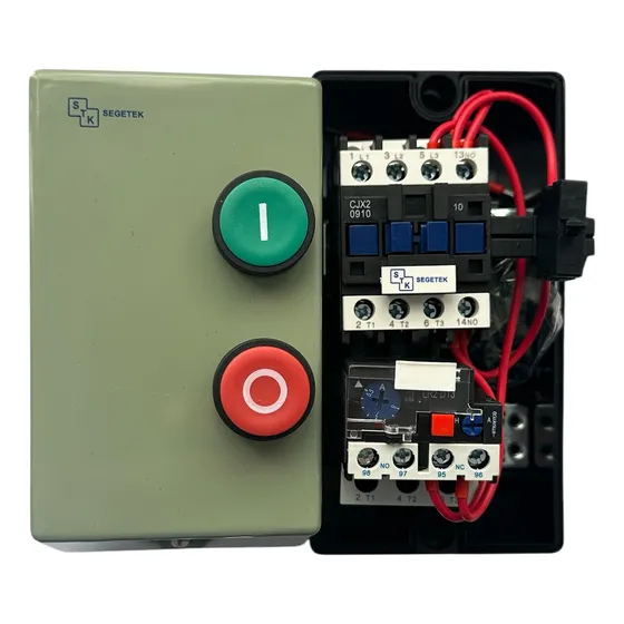 Arrancador Trifasico 220v 5.5-8 Amp 2 Hp Segetek