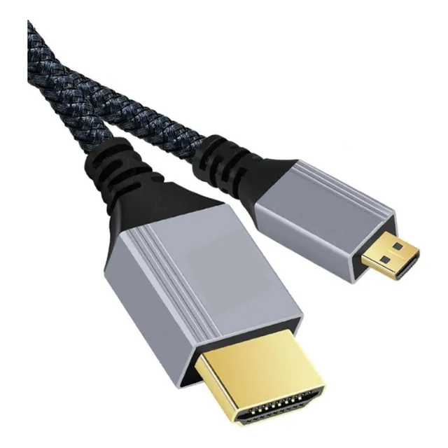  Cable Micro Hdmi 30cm 4k Monitores Cámaras