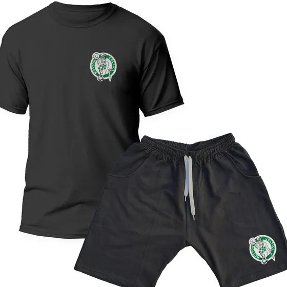 Conjunto Remera Y Pantalon Short Algodon Basquet Basquetball