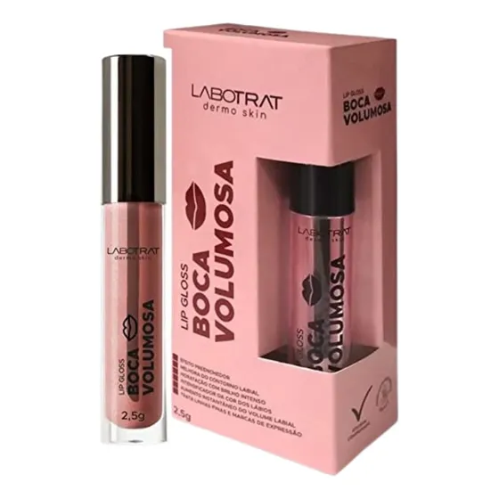 Lip Gloss Boca Volumosa Labotrat Efeito Preenchedor E Volume