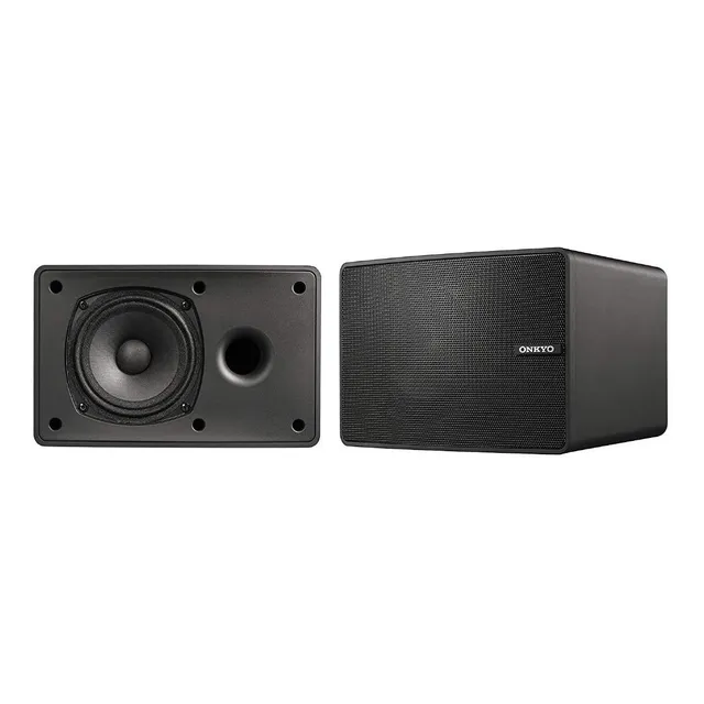 Bocinas De Repisa Onkyo D-ps100b Negro 150 Watts Rms 6 Ohms