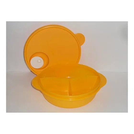 Tupperware Crystalwave Microondas Para Almuerzo Y Plato Con