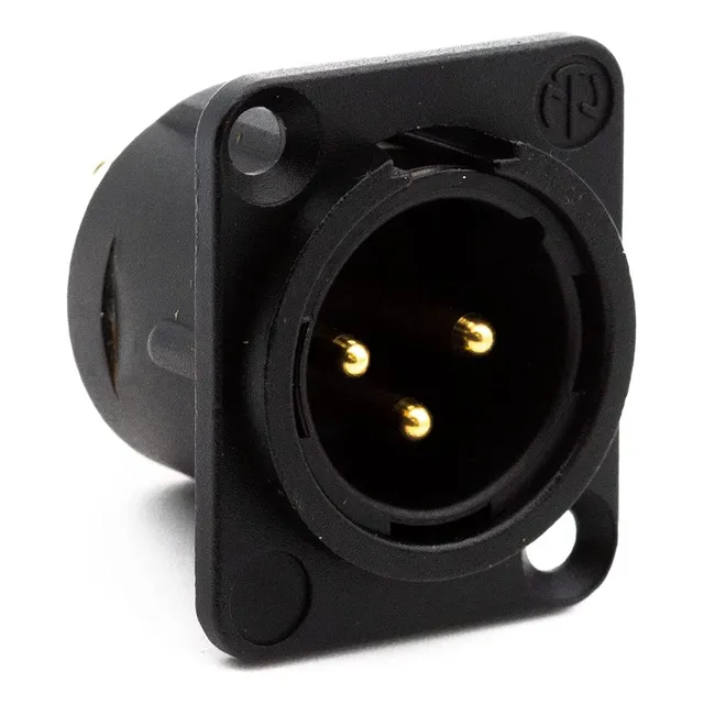 Xlr Macho Neutrik Chasis 