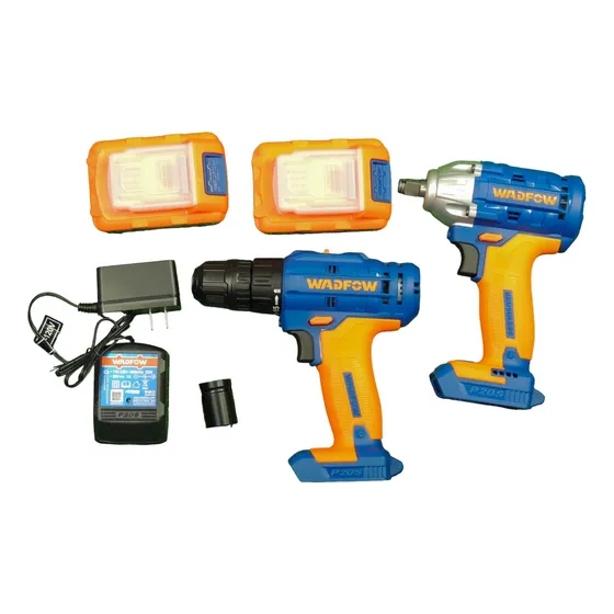 Kit De Taladro Y Llave De Impacto 20v 