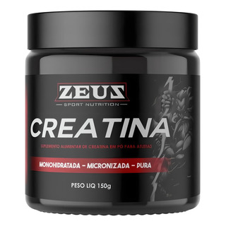 Creatina Em Pó Monohidratada Micronizada Pura 150g Zeuz Sabor Without Flavor Creatina Em Pó Monohidratada Micronizada Pura 150g Zeuz Sabor Without Flavor