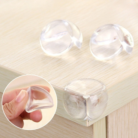 Esquineros De Silicona Protectores Para Niños Bebes Pack X 4 Esquineros De Silicona Protectores Para Niños Bebes Pack X 4