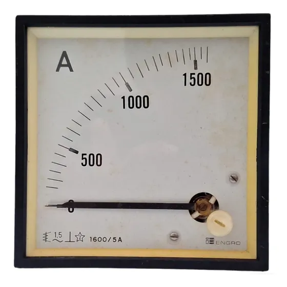 01 Amperímetro Analógico Engro 1500a 
