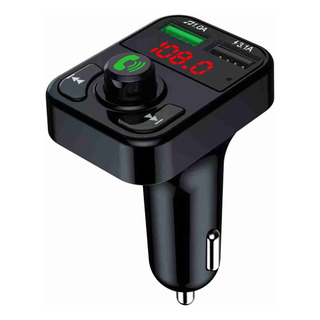 Transmisor Fm Bluetooth Auto Con Cargador 2 Usb Bluetooth5.0 Transmisor Fm Bluetooth Auto Con Cargador 2 Usb Bluetooth5.0