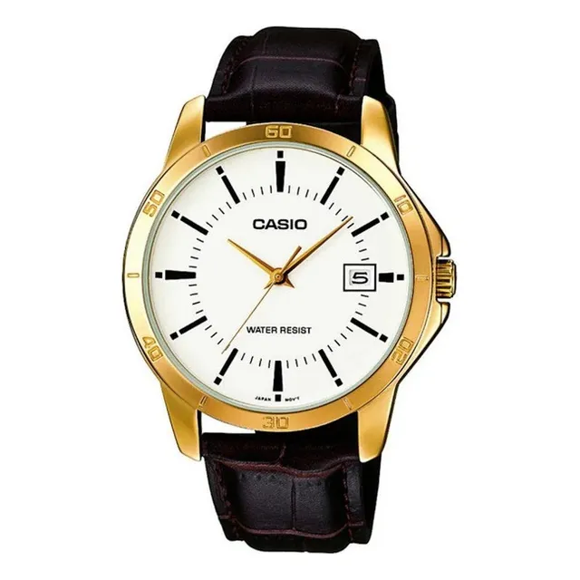 Reloj Casio Mtp-v004gl-7audf Hombre Análogo 100% Original 